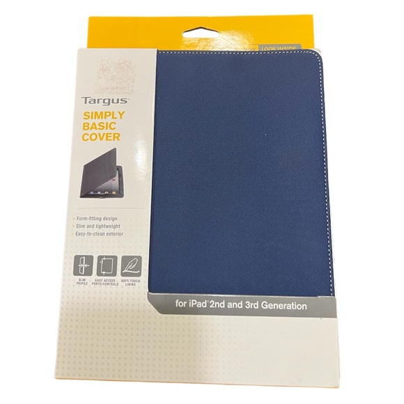 Targus Blue Padded 2nd & 3rd Generation Cover - Picture 1 of 12